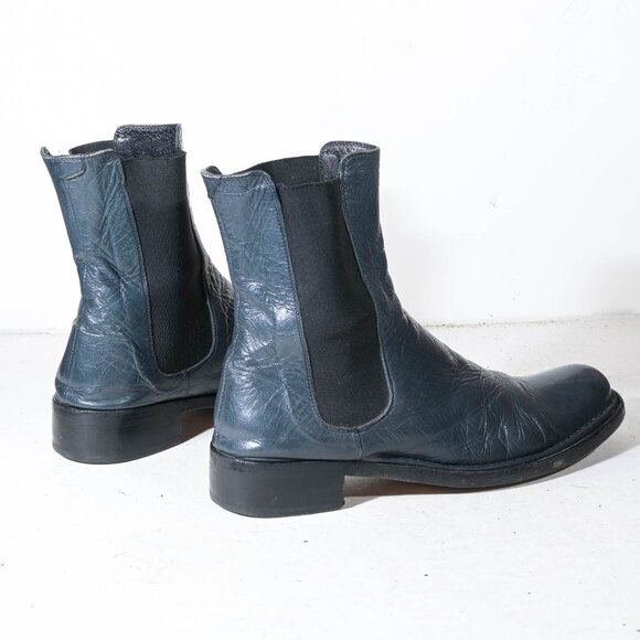 Rocco P. Chelsea Ankle Boots in Midnight Blue - 40 - Picture 3 of 8